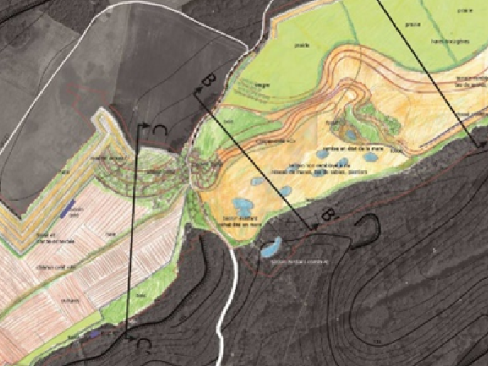 Remise en état de carrière Eiffage